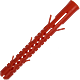 Diblu din nylon pentru caramida cu goluri, rosu, 10 x 90 mm Diblu din nylon pentru caramida cu goluri, rosu, 10 x 90 mm