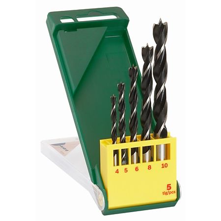 Set 5 burghie Bosch, pentru lemn, 4 - 10 mm
