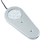 Lampa ovala cu senzor si LED alb cald