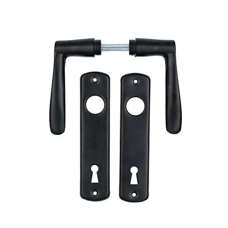 Maner tip sild pentru cheie, aluminiu, negru, 72 mm