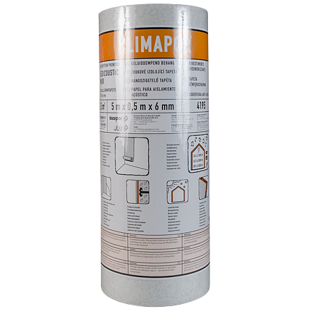 Tapet izolator fonic Climapor, poliuretan, 5 m x 0,5 mm x 6 mm