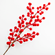 Decoratiune fir cu bile catifea, 64 cm