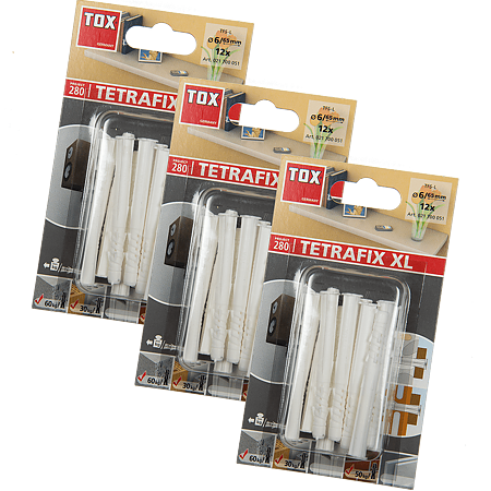 Diblu Tetrafix XL TFS-L, 6 x 65 mm, 12 buc