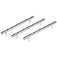 Maner cilindric otel D12 mm, 160 mm, mat-crom