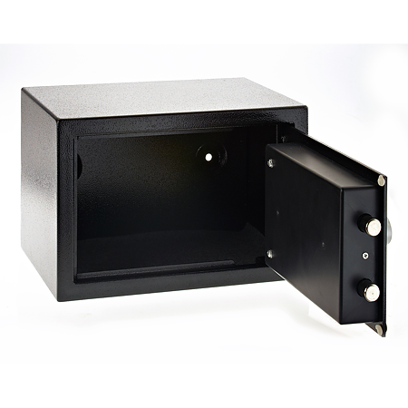 Seif standard compact Yale, electronic, negru, 200 x 310 x 200 mm