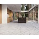 Pardoseala SPC 5 mm Korner SPeCtra Floor Bianco Marble 01F, clasa de trafic 34, rezistenta la apa, decor marmura, alb, 1205 x 606 mm