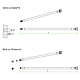 Set conectori bara longitudinala spate Ten