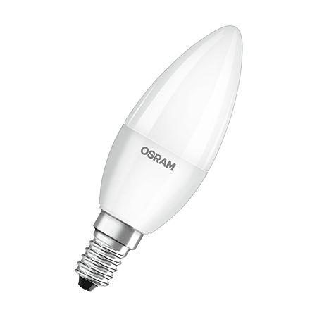 Bec LED Osram CLB40, lumanare, E14, 5.7 W, 470 lm, lumina rece 6500 K