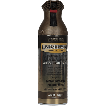 Vopsea spray universala Rust-Oleum, cupru, lucios, interior/exterior, 400 ml