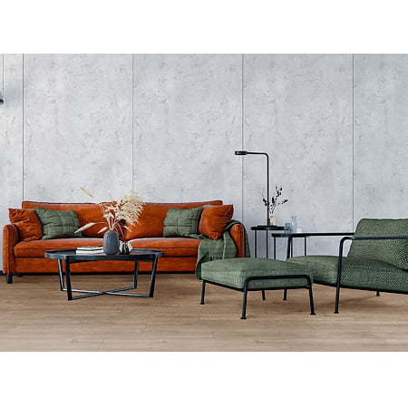 Panou decorativ SPC Kronospan Rocko Concrete R109, impermeabil, gri, 2800 x 1230 x 4 mm