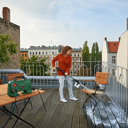 Aparat de spalat cu presiune Bosch EasyAquatak 120, 1500W, 350 l/h, 5 m
