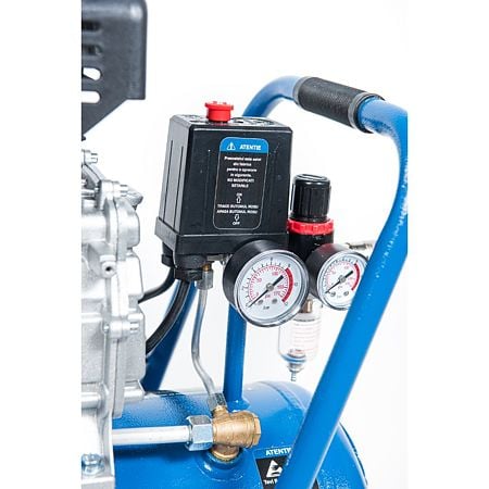 Compresor de aer Hyundai HY-AC2402 , monofazat, 1600 W, 2850 rpm, 8 bar, 24 l