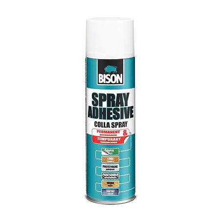 Adeziv de contact pulverizabil BISON Spray Adhesive, 200 ml   