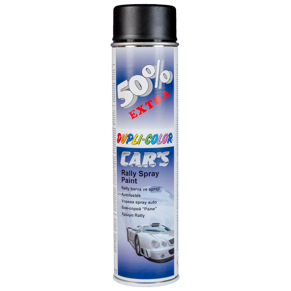 Vopsea spray auto Dupli-Color, negru, mat, exterior, 400 ml 400