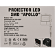 Proiector LED Lohuis, Apollo, IP65, 10W, negru, 6500 K