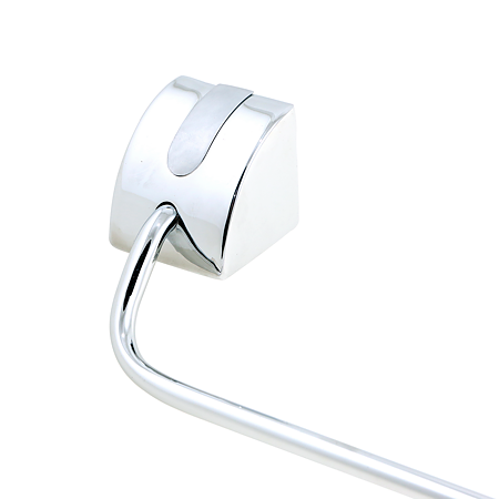 Portprosop simplu Ferro Cascata E09, crom, 60 cm