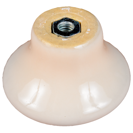 Buton antichizat bronz SABINE MLK-3, zamac si portelan, 32 mm