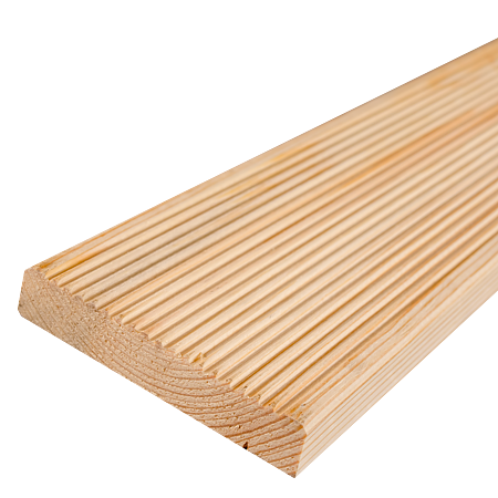 Rigla canelata din lemn rasinos, 18x110x2000mm