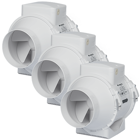 Ventilator inline gama VK01 pentru aport sau evacuare aer Ventilator inline gama VK01 pentru aport sau evacuare aer