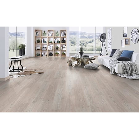 Parchet laminat 8 mm Kronospan Modera Classic 5552 White Oiled Oak, nuanta deschisa, stejar, clasa de trafic 32, twin click, 1285 x 192 mm