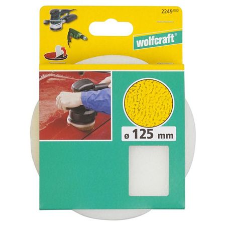 Disc de polisare, pentru metale Wolfcraft Easy-fix, 125 mm Disc de polisare, pentru metale Wolfcraft Easy-fix, 125 mm