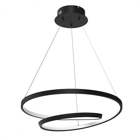 Lustra LED Lucero, 48 W, metal/plastic, negru