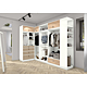 Pal lacuit Egger PerfectSense W1000 TM Alb Premium, mat, antiamprenta, decor uni, 2800 x 2070 x 19 mm