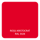 Vopsea pentru lemn/metal/zidarie Oskar Aqua Matt, interior/exterior, pe baza de apa, rosu aristocrat RAL 3028, 0.6 l