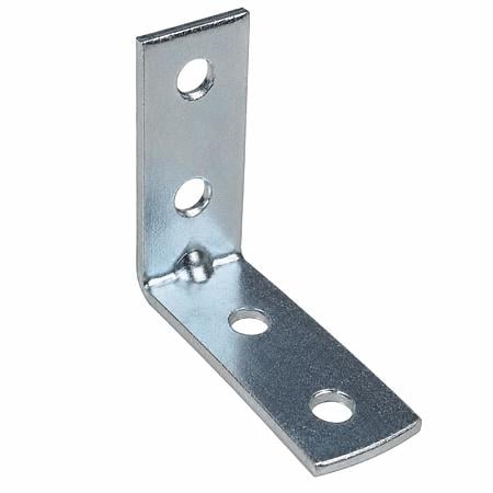 Coltar tip L, tabla otel zincat, 40 x 40 mm