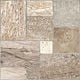 Gresie exterior/interior portelanata KAI Vigo 8650, mata, bej, PEI 4, decor piatra, 45 x 45 cm