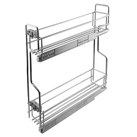Cos metalic Jolly Siderplast, glisiera Hettich, dreapta, crom, 110 mm