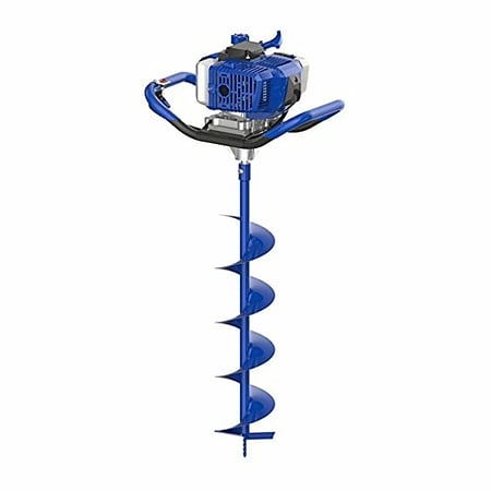 Motoburghiu Hyundai HY-EA520, motor benzina 51.7 CC, 2.2 CP, 7500 rpm, 3 x burghie 100, 150, 200 mm