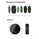 Smart hub Livolo Zigbee EC 3.0, sticla cristal termorezistenta, microUSB , 5 V, control aplicatie & Wi-Fi, compatibil cu intrerupatoare Zigbee