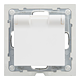 Priza cu capac Legrand Suno 2P+T, IP44, 250 V, alb 