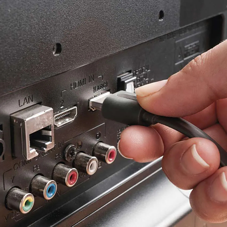 Cablu HDMI/Ethernet de mare viteza Emos, tata - tata, 1.5 m Cablu HDMI/Ethernet de mare viteza Emos, tata - tata, 1.5 m