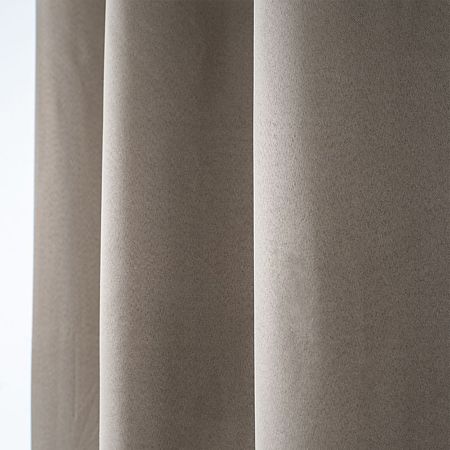 Draperie Nocturne, 100% poliester, taupe 150, 135 x 260 cm