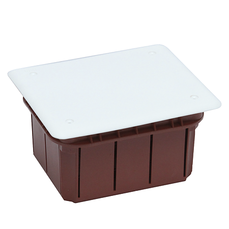 Doza de legatura Gewiss GW48003, montaj incastrat, 118 x 96 x 70 mm