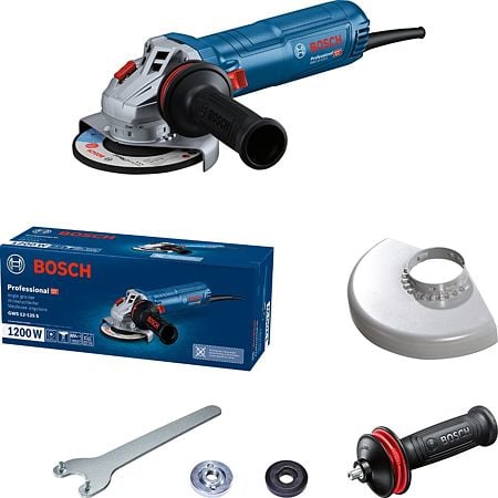 Polizor unghiular Bosch GWS 12-125 S, 1200 W, 125 mm, 11000 rpm