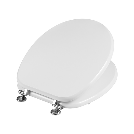 Capac WC Savini Due, MDF, alb, 44.1-49.3 x 37.1 cm Capac WC Savini Due, MDF, alb, 44.1-49.3 x 37.1 cm