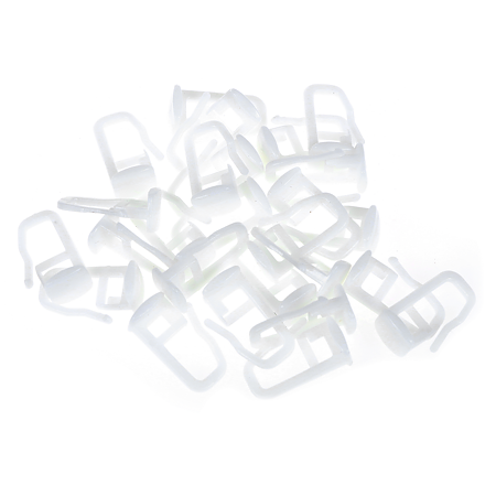 Set accesorii pentru sina perdea si draperie, plastic, alb, 3,5 m Set accesorii pentru sina perdea si draperie, plastic, alb, 3,5 m