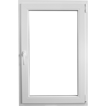 Fereastra PVC 4 camere, alb, 76 x 136 cm (LxH), deschidere stanga