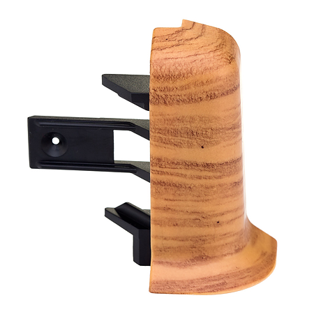 Set colt exterior plinta Set, cires, PVC, 52 x 22.5 mm, 2 bucati/set