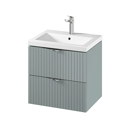 Mobilier baie Cersanit Tirso Fiord, suspendat, MDF, 60 x 45 x 55 cm