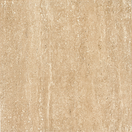 Gresie portelanata Travertine Cesarom, interior/exterior, bej, mat, aspect piatra, PEI 5, R10, grosime 9 mm, 45 x 45 cm