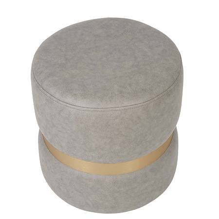 Taburet Ring, inel auriu, catifea CREM M601, rotund, 38 x 38 x 40 cm Taburet Ring, inel auriu, catifea CREM M601, rotund, 38 x 38 x 40 cm