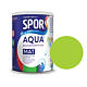 Email mat Spor Aqua, pentru lemn/metal, interior/exterior, pe baza de apa, verde limeta, 0.6 l