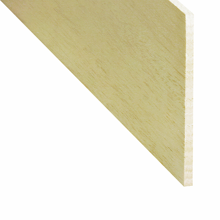 Rigla lemn balsa Deli Home, 1000 x 4 x 100 mm