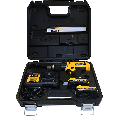 Masina de gaurit si insurubat DeWalt DCD710D2, 1500 rpm, mandrina fara cheie 10 mm, cu acumulator, 2000 mAh Masina de gaurit si insurubat DeWalt DCD710D2, 1500 rpm, mandrina fara cheie 10 mm, cu acumulator, 2000 mAh