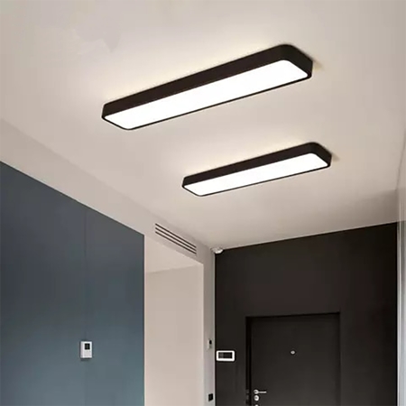 Lampa LED de birou Fucida FD-48W/200A/840L/BK, 48 W, negru, 1200 x 200 x 55 mm