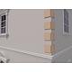 Coltar decorativ FPCL01, polistiren EPS100 + mortar, 250 x 30 x 250 mm Coltar decorativ FPCL01, polistiren EPS100 + mortar, 250 x 30 x 250 mm